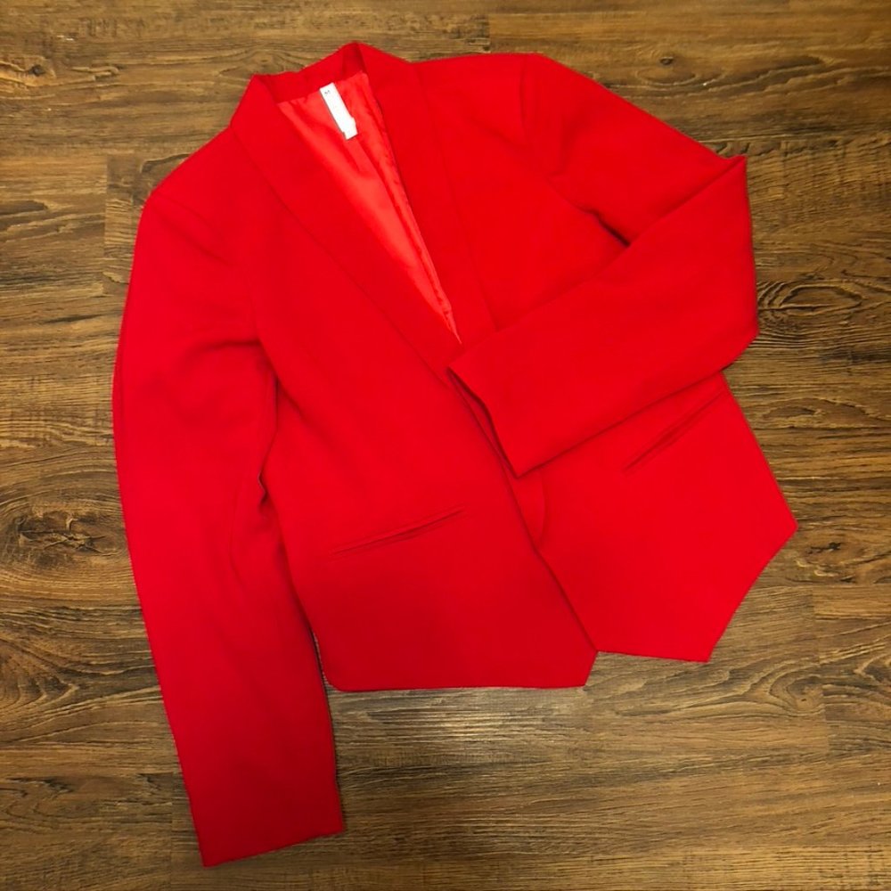 Mural Angel open front blazer NWOT